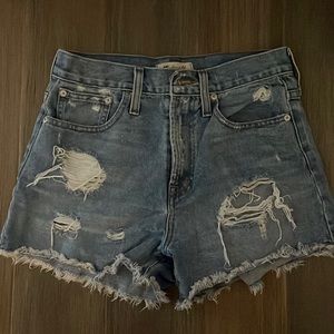 Madewell the perfect Jean short